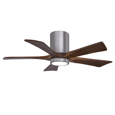 Ventilateur de plafond à 5 pales DEL avec ensemble d'éclairage inclus Irene