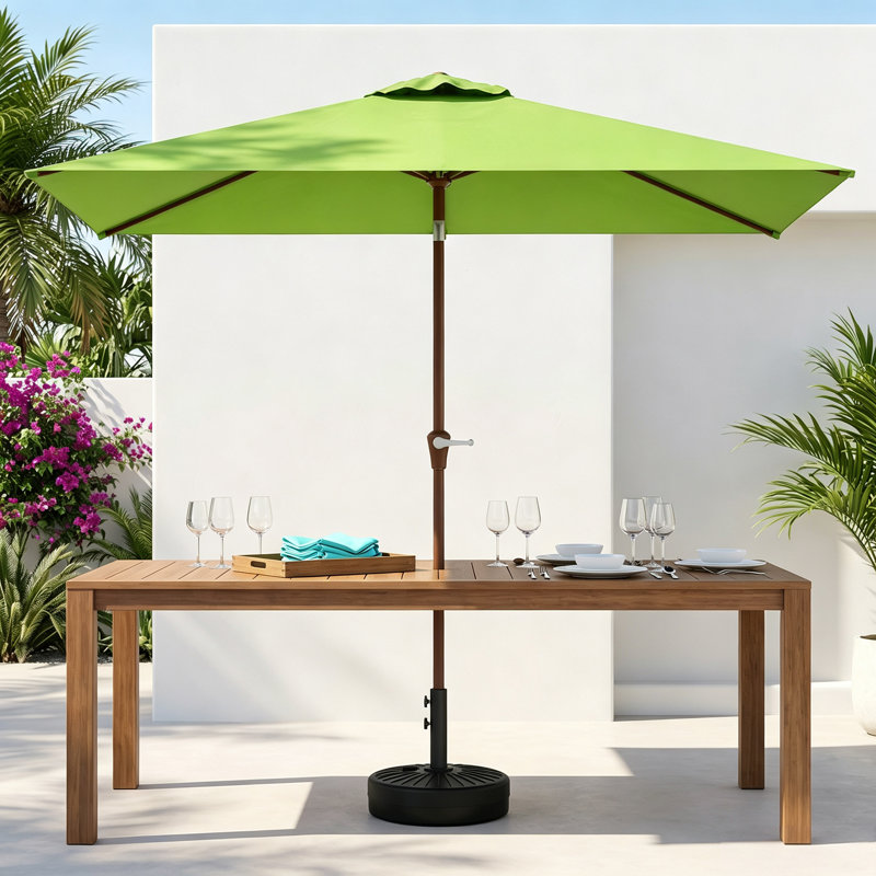 Parasol de patio 10 x 6,5 pi, Green