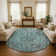 Premium Machine Washable Lampkins AMF1646 Global Rug