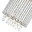 Luminaire suspendu cylindrique unique 2 lumières Batty
