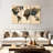 " Unique World Map " 3 Piece Art Set-109722183