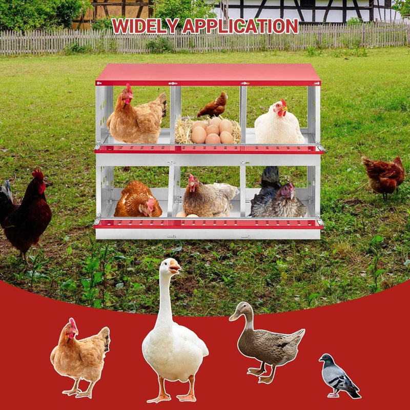 0.6mm Galvanized Steel Nesting Boxes