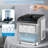 Costway 48 Lb. Daily Production Bullet Clear Ice Portable Ice Maker