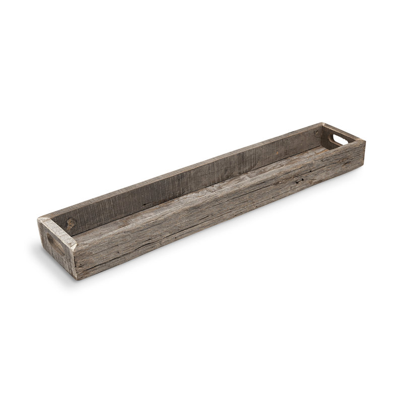 Plateau de service en bois Jake, Brun, H 3 po x l 36 po x P 7 po