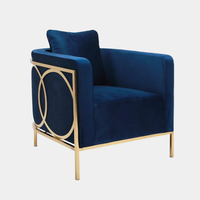 Haiven Velvet Armchair