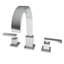 Secant Widespread Bathroom Faucet with Drain Assembly-40526197