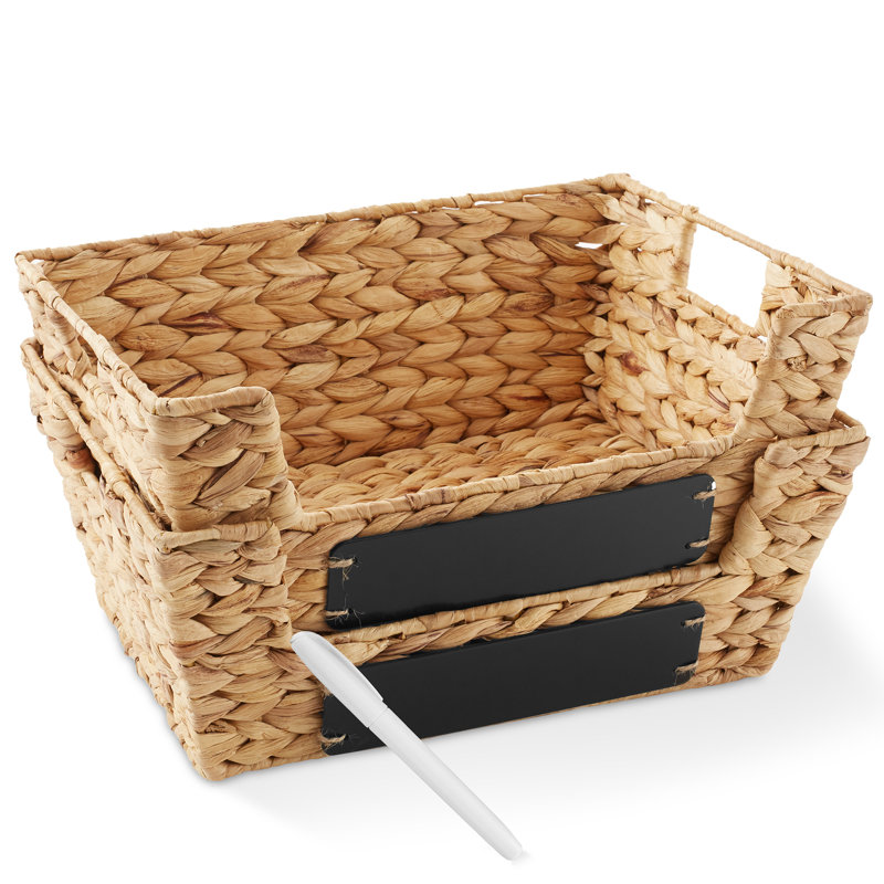 Casafield Seagrass Decorative Basket, Natural