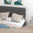 Torstein Metal Wingback Bed