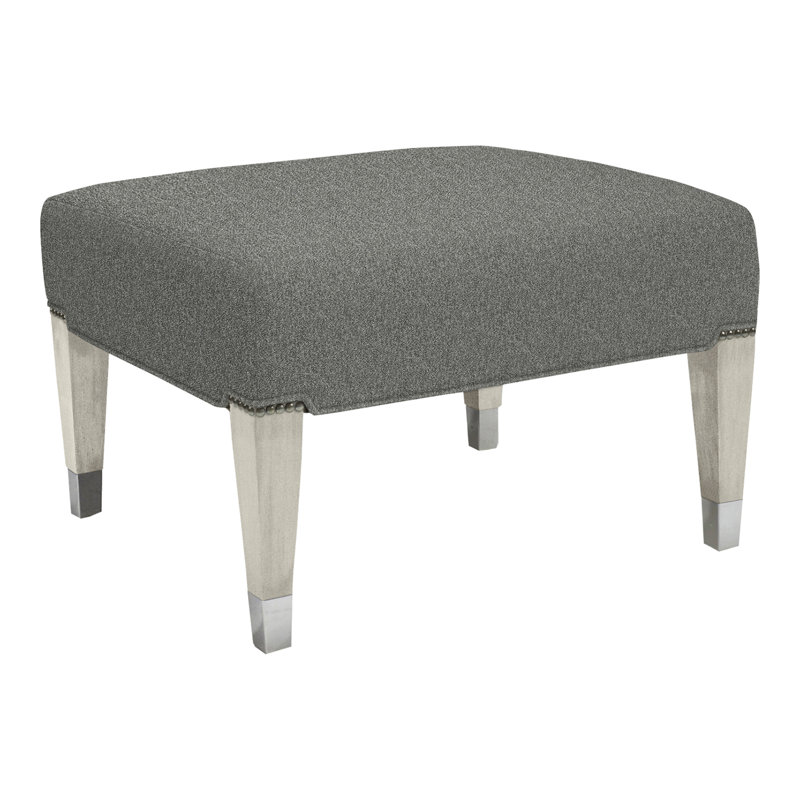 James By Thom Filicia Ottoman, Ian Pewter, Yes, Wrenn