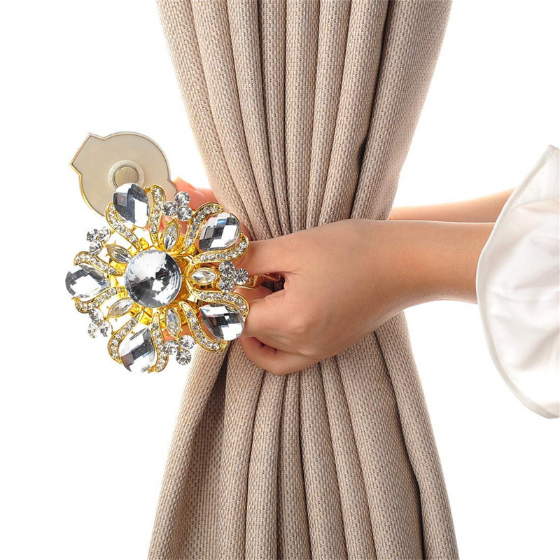 Aydiner Gold Resin Curtain Holdback/Tieback