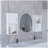 Oba 2-Pc Wall-Mounted Bathroom Medicine Cabinet with Open and Closed Storage-40959854
