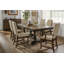 Ensemble de 2 fauteuils cloutés en tissu Traditional Classic Dinng