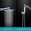 Système de douche complet avec valve brute