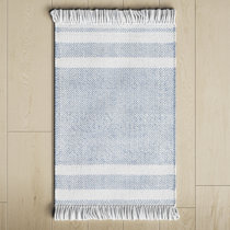 Coastal Blue Handwoven Indoor/Outdoor Rug