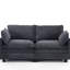 Grand velours en forme de U - 2 avec mousse confortable et coussins à ressorts ensachés, 2 coussins lombaires, assise profonde-241154121