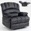 Grand fauteuil inclinable manuel en polyester-900899288