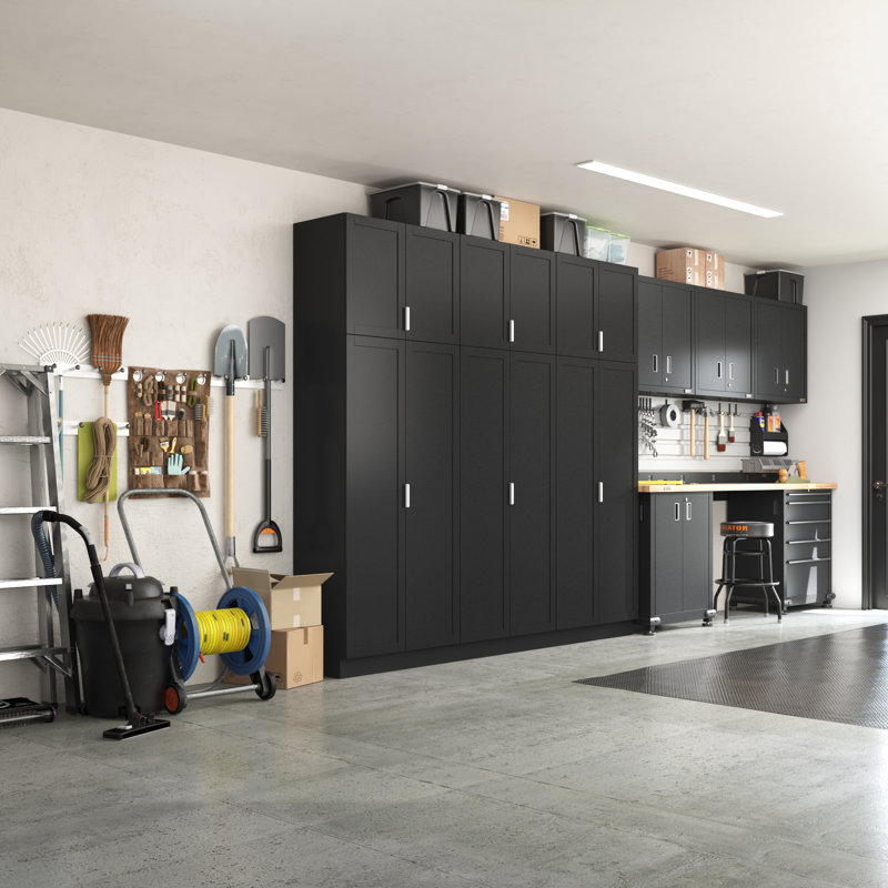 94.5"W 90.6"H Garage Storage Cabinet