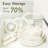 Chef Power 19pcs Ceramic Nonstick Pots and Pans Set, Cookware Sets Detachable Handle