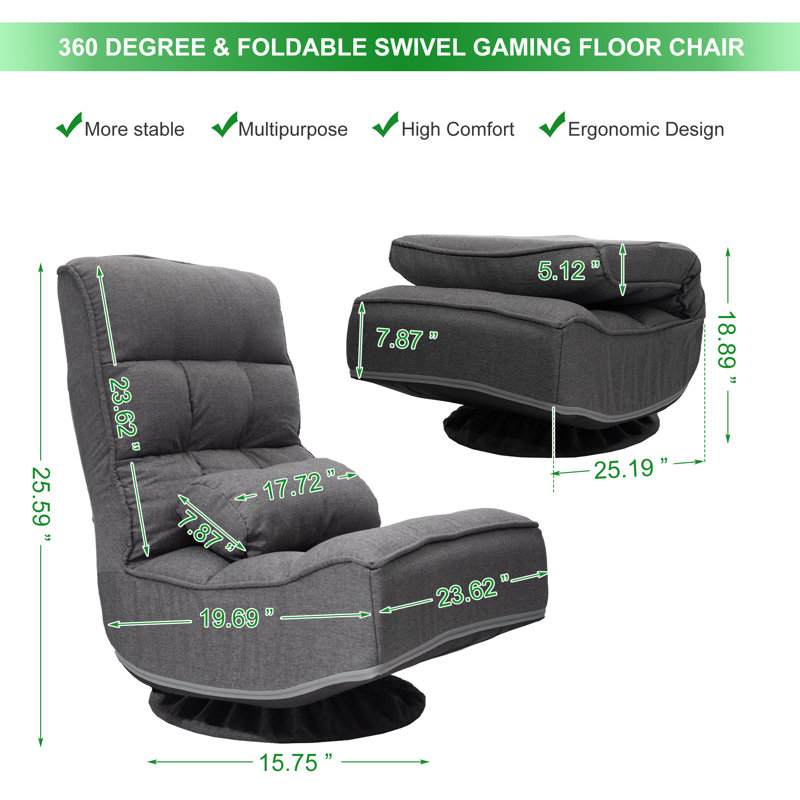 Fauteuil de jeu berçant inclinable Trule