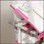 Ensemble de bureau et de chaises QABA pour enfants, réglable en hauteur avec bureau inclinable, rangement et conception ergonomique pour enfants-922909570