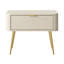 62.6cm W Manufactured Wood Bedside Table