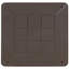 Table de bout carrée en plastique Broshouse-1514889563