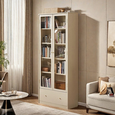 Bibliothèque romantique de style français