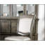 Chaise d'appoint rembourrée, chaise de salle à manger avec coussin confortable et design élégant