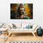 Buddha Statue - No Frame Print on Canvas-1961541802