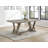 Ashtyn Rectangular 82-inch Dining Table Coastal Grey