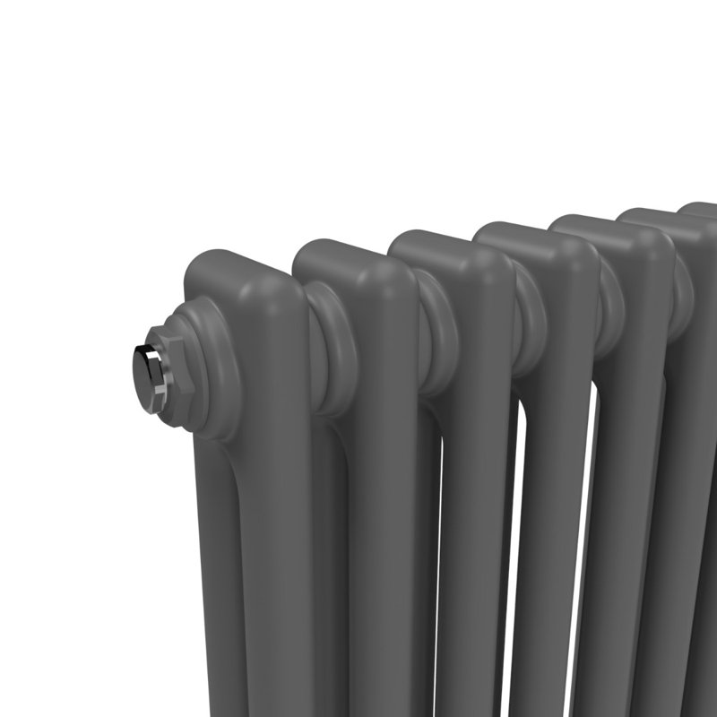 Standard Radiator, Grey, 19cm H x 30cm W x 3cm D