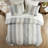 Woolrich Mesa Grey 100% Cotton Jacquard Waffle Ultra-Soft 3-Piece Full/Queen Comforter Set-114381484-114381486