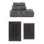 Ensemble de serviettes de bain et tapis de bain Bublitz Classy-102445827-127863115