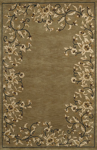 Jamaris Wool Floral Indoor Rug, Rectangle 5' x 8'