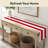 Red Striped Table Runner 108" x 14"-27798652-27778789
