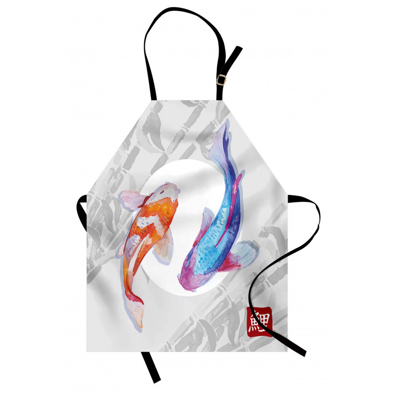 Tablier de poisson koi