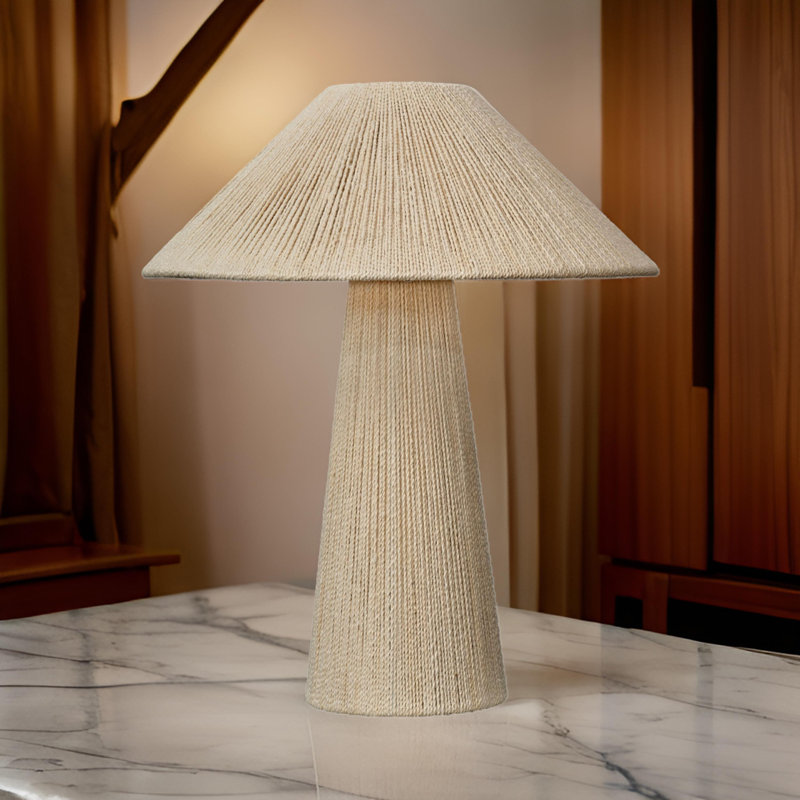 Lampe de table Artesian, Blanc cassé