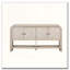 console avec lattes en bois tissé-141388353