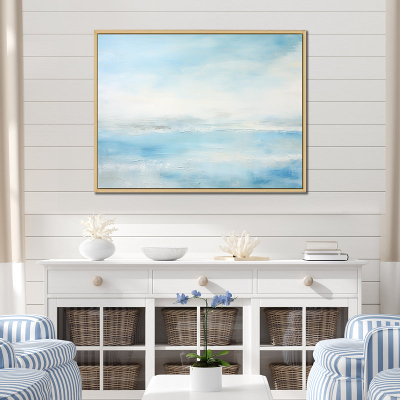 Pompey - Beach & Ocean Canvas Prints, Cadre naturel flottant, H 24 po x l 32 po