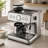 15 Bar Espresso Machine with Built-in Grinder, PID Control & Milk Frother