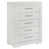 White is out of stock selected