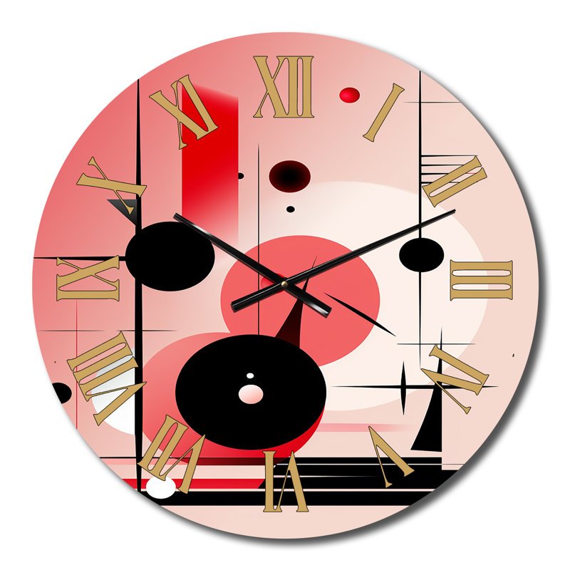 Colleene - Horloge murale géométrique moderne, Petit