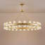 Lustre de roue de chariot avec abat-jour en cristal-2143331253-2127102446