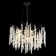 Cannes 23.7" Modern Geometric Crystal Tree Branch Round Chandelier