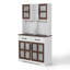Armoire de rangement 70 po H 70,8 po avec station de charge et tiroirs-1465575992