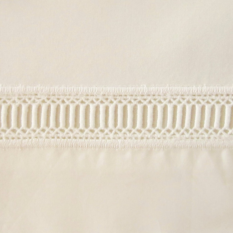 Doric Duvet Cover, Ivory, King Duvet Cover