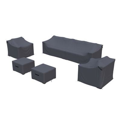 Eloisa Wicker Patio Conversation Sets Group Seating Outdoor Furniture Covers by Birch Lane