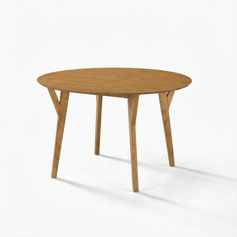 Berenike Rubberwood Solid Wood Dining Set