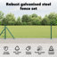 Hexagon Fence Green Steel-772068916
