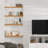 Sorbus Wood Floating Shelves for Wall - Long 24” Solid Wood Wall Shelves for Bathroom Decor, Books, Bedroom & Living Room - Set of 2. Brown-111103426-124322103
